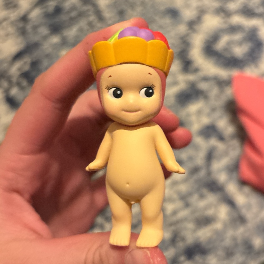 Cute Doll with Colorful Crown